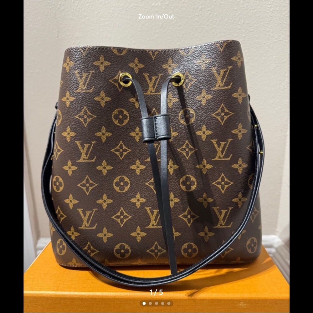 Monogram Brown Shoulder Bag